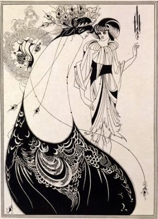 The Peacock Skirt, from Aubrey Beardsley's Illustrations to Salome