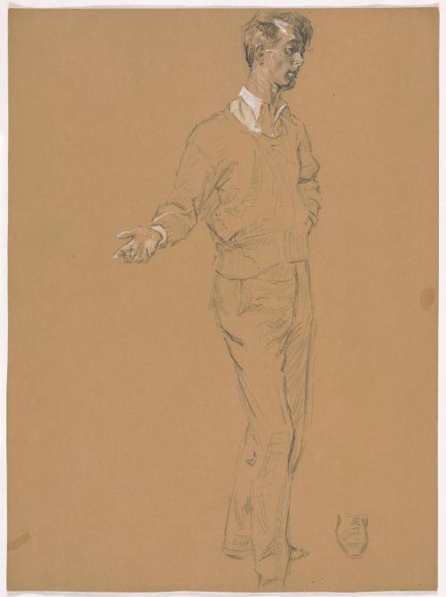 Man with Hand on Hip