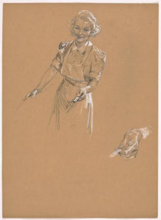 Woman with Arms Extended