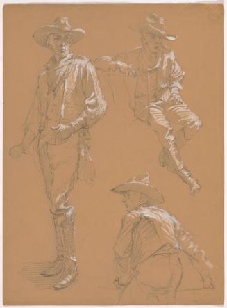Studies of Man in  Boots An Hat