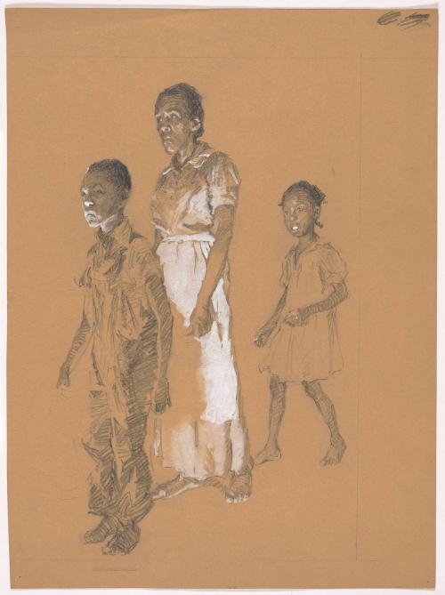 Woman with Children