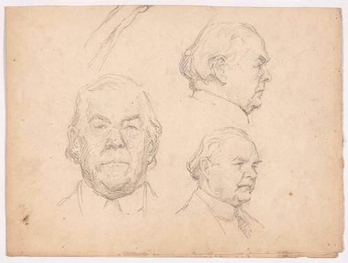 Studies of Man's Head