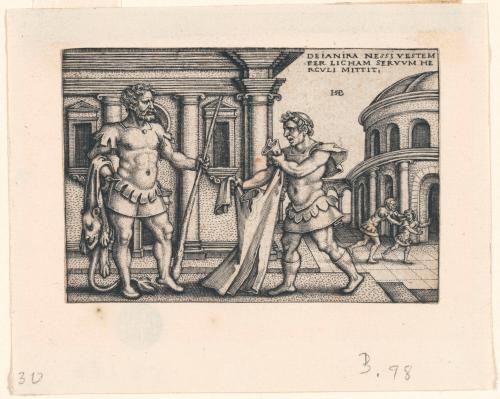 Lichas Bringing the Garment of Nessus to Hercules