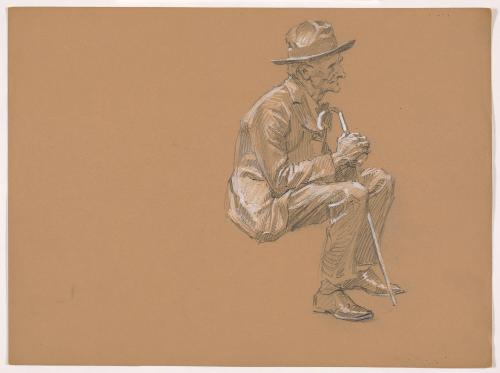 Seated Old Man