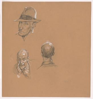 Studies of Man from Rear