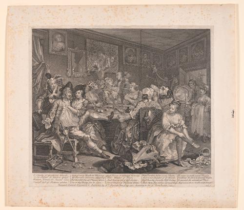 The Orgy, Scene III from the Rake's Progress