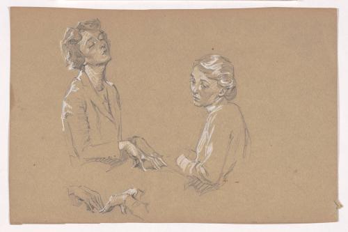 Two Woman at a Table