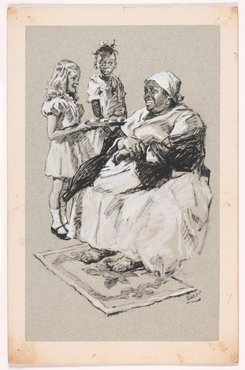 It was hard to believe anyone could be so fat. "Here's a pan of bread, Big Ma," Anne said & moves closer to the old woman's chair.