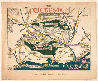 Poictesme: the Map of Philip Borsdale, 1674