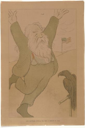 Walt Whitman, Inciting the Bird of Freedom to Soar