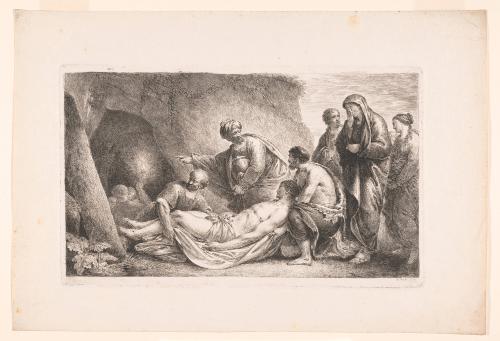 Entombment of Christ, from the Series Le Blanc