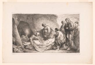 Entombment of Christ, from the Series Le Blanc