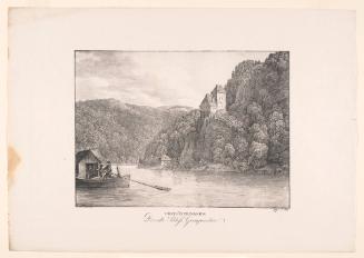Schloss Grempenstein, from Views of the Danube from its Source to its Mouth at the Black Sea