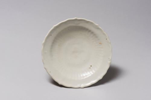 Dish with Scalloped Rim