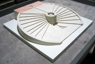 Architectural Model of Fountain / Steps for Ackland Art Museum