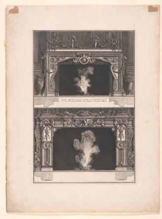 Design for a Chimney Piece, from Diverse Maniere D'adornare I Cannini