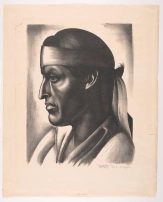 Untitled (Mexican Or Indian Profile)