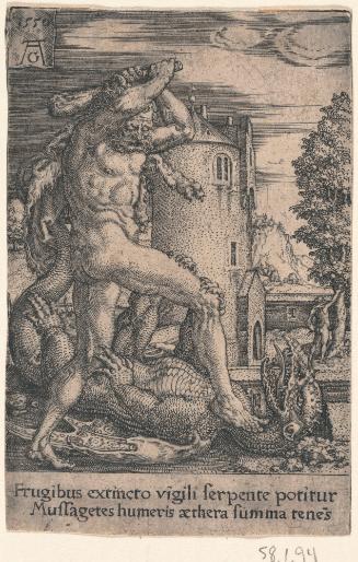 Hercules Killing the Dragon