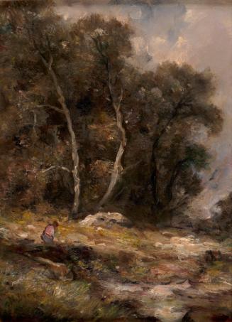 Figure in a Wooded Landscape