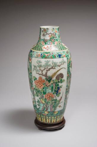 Enameled Vase