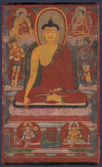 The Buddha Sakyamuni Calling Earth to Witness