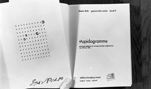 Stupidograms, with Drawing Entitled S-p As Stupido