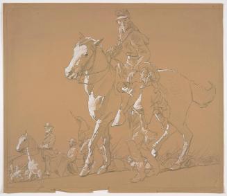 Preparatory Sketch for Illustration for "Road to Gettysburg" by James Street