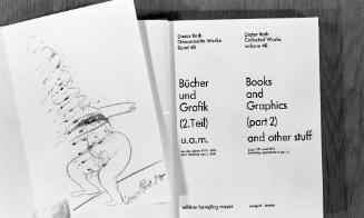 Collected Works, Volume 40, Books and Graphics, with Drawing Entitled S-p As Sprinter