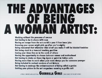The advantages of being a woman artist, from Portfolio Compleat