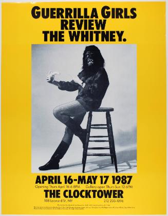 Guerrilla Girls review the Whitney, from Portfolio Compleat