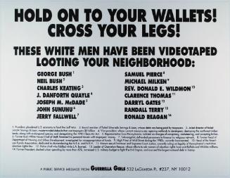 Hold onto your wallets! Cross your legs!, from Portfolio Compleat