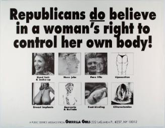 Republicans do believe in a woman's right to control her body, from Portfolio Compleat