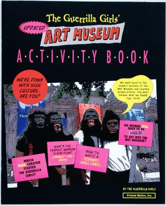 The Guerrilla Girls' Art Museum Activity Book, from Portfolio Compleat