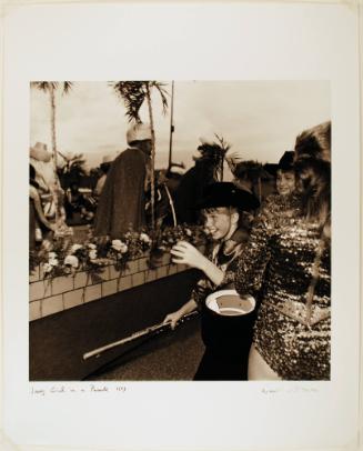 Young Girl in a Parade