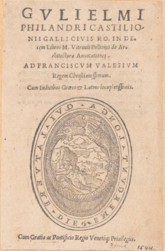 Title Page: Guliemi Philandri Castilionii Galli Civis Ro...