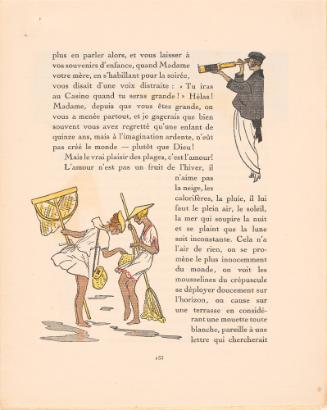 From "la Gazette Du Bon Ton": Pages 233-236: Continuation of "les Plaisirs De L'ete"