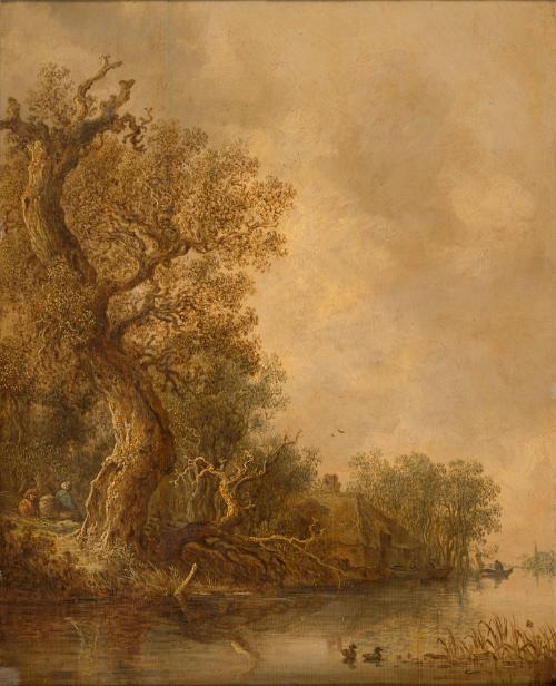 Landscape with a Large Tree