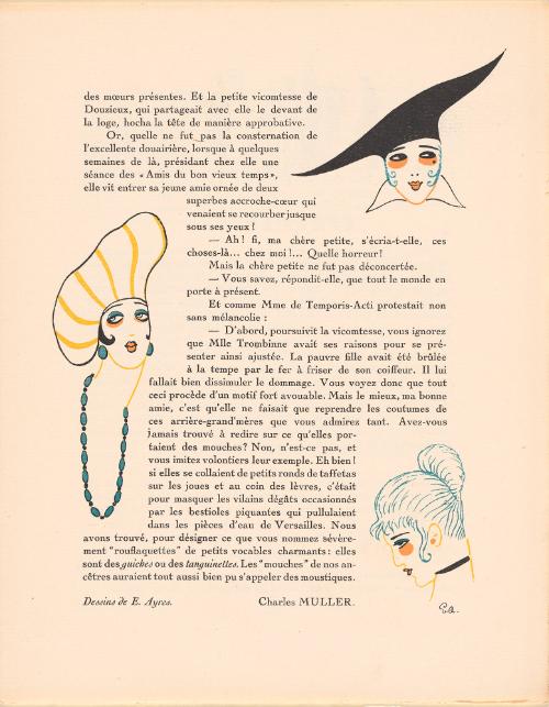 From "la Gazette Du Bon Ton": Pages 249-252: Continuation of "le Jeu Des Mots"