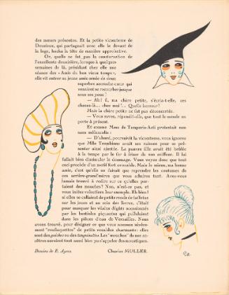 From "la Gazette Du Bon Ton": Pages 249-252: Continuation of "le Jeu Des Mots"