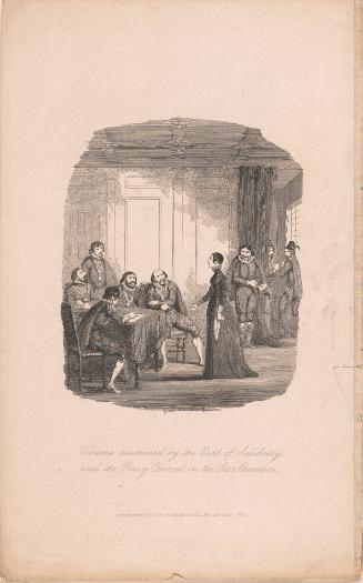 Viviana Examined by the Earl of Salisbury and the Privy Council in the Star Chamber, from for Miscellaneous Scraps