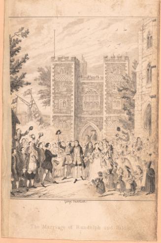 The Marriage of Randolph and Hilda, from for Miscellaneous Scraps