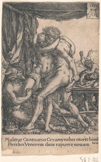 Hercules Preventing the Rape of Hippodamia by the Centaurs