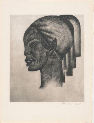 Profile Head of a Woman