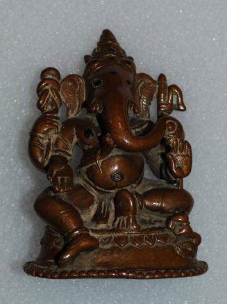 A Four-armed Seated Ganesha