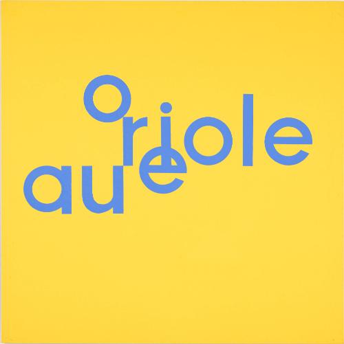 Oriole/ave, from Balloons for Moonless Nights