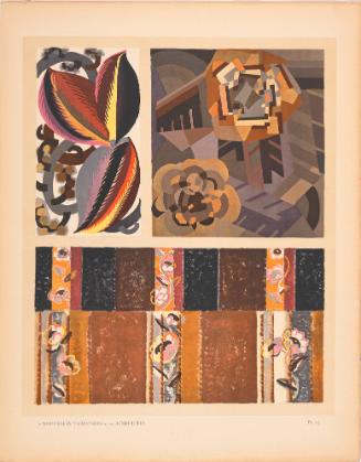Decorative Designs, plate 15 from Nouvelles Variations: Soixante-Quinze Motifs Décoratifs en Vingt Planches