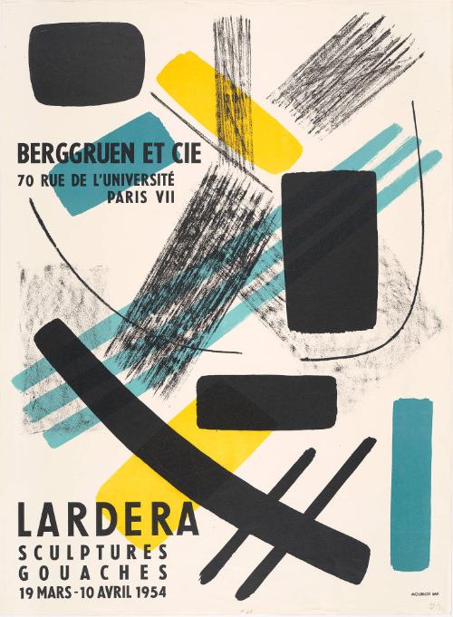 Poster: Lardera, Berggruen Et Cie