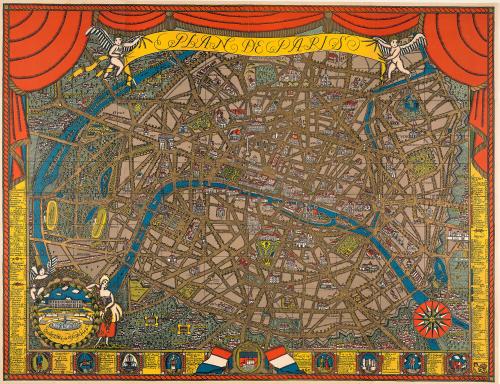 Map of Paris