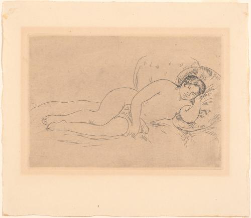 Reclining Woman, Facing Right