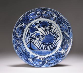 Dish with Floral Design